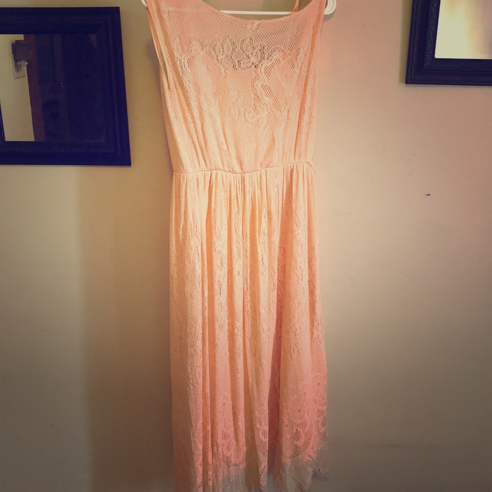 Vintage lace spring dress